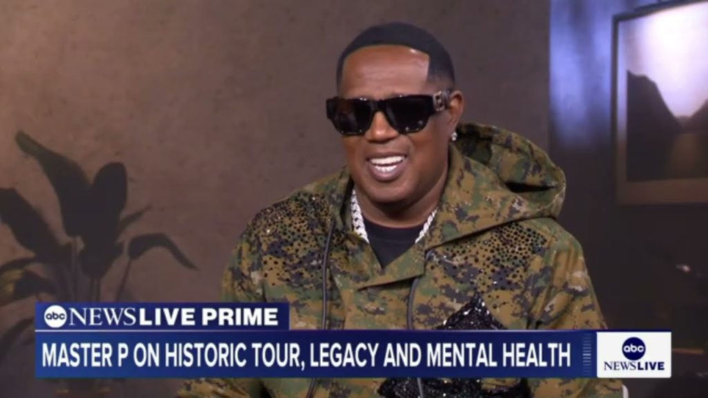 Hip-Hop legend Master P talks mental health awareness and upcoming joint tour no limit x cash money