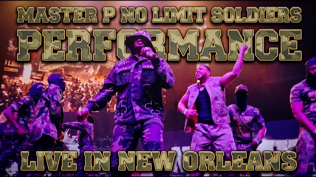 Master P Rocky Balboa Championship entrance through the crowd at the SOLD OUT New Orleans NLCM TOUR